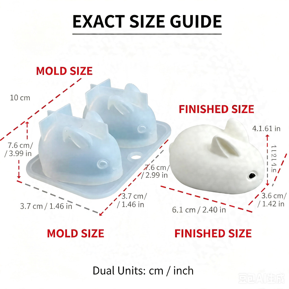 3D Mini Tavşan silikon kalıp G - Candle Making Tutorial incelemesi ve fiyatı