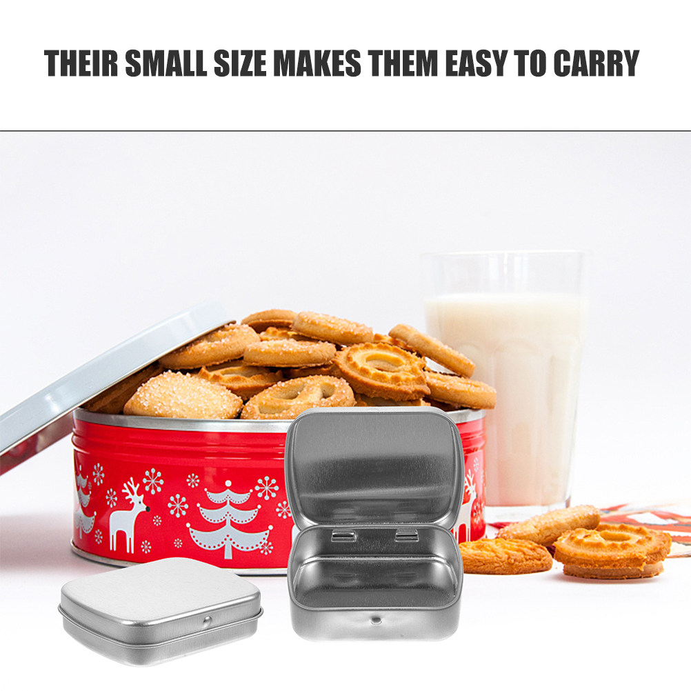 5 Adet Taşınabilir Metal Kutu, - Tin Container Lid incelemesi ve fiyatı