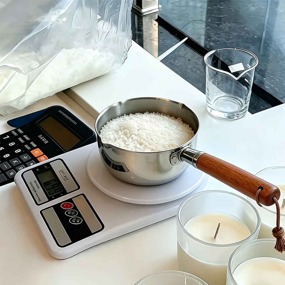 2 ADET/SET Ahşap Saplı Balmumu - Candle Making Jug incelemesi ve fiyatı