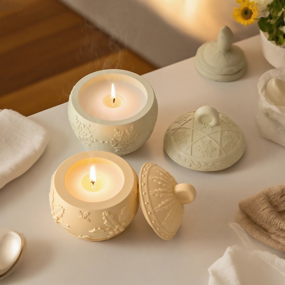 Yeni Silikon Mum Kavanoz Kalıb - Candle Making Jars With Lids incelemesi ve fiyatı