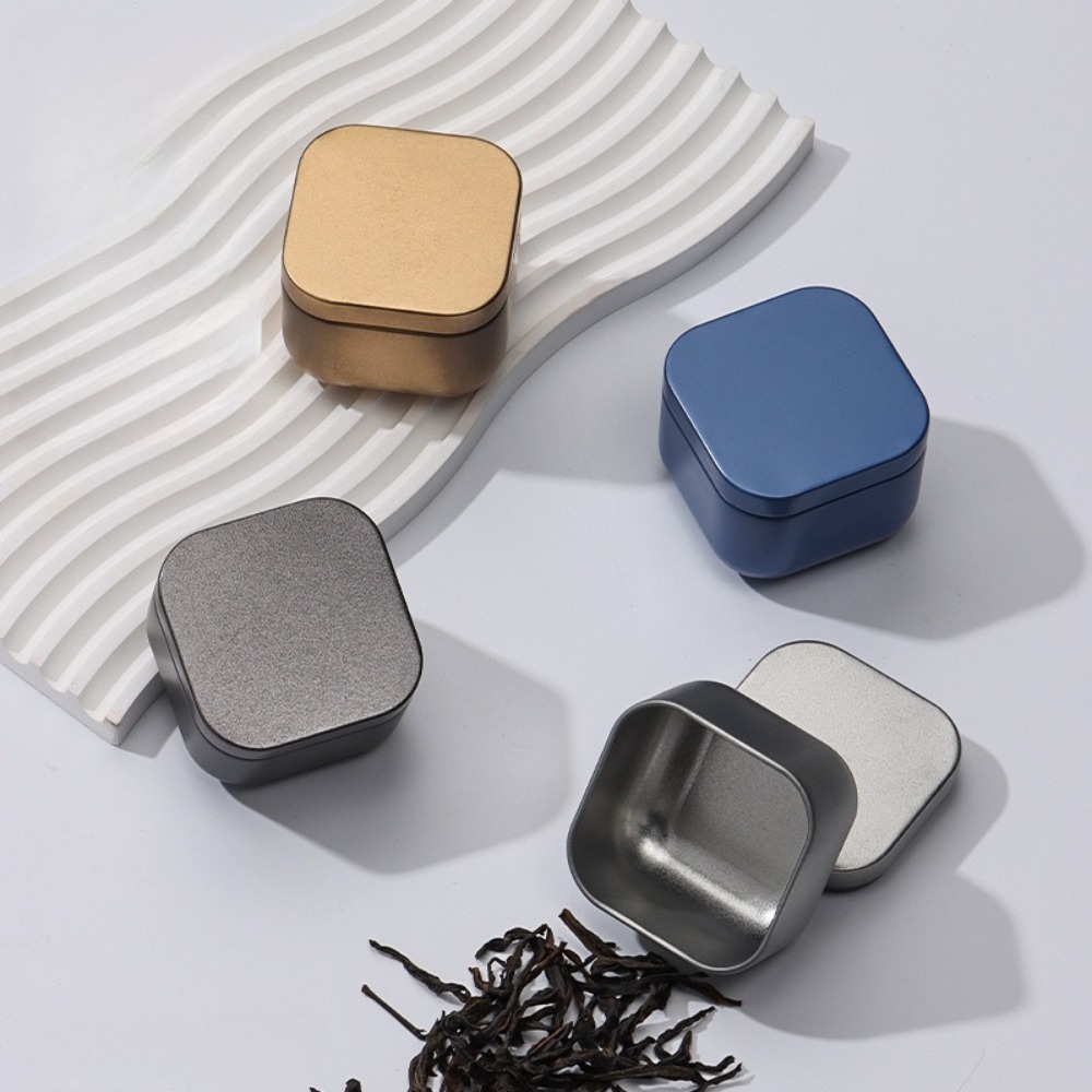 20 adet boş, kare şeklindeki m - Tin Container Lid incelemesi ve fiyatı
