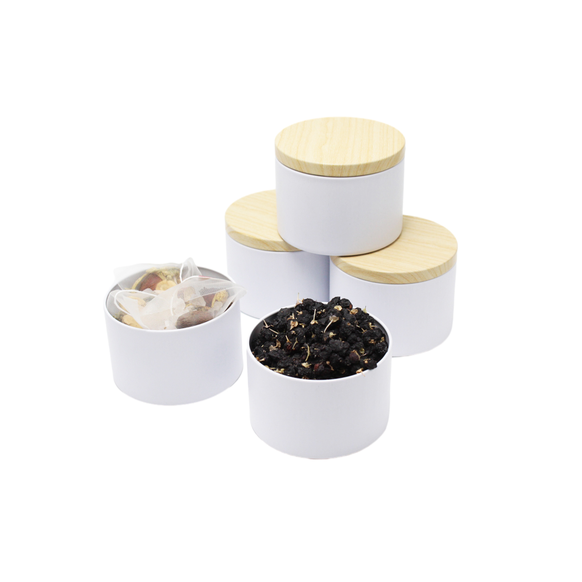12 adet Mum Tenekeleri, Mum Ya - Candle Making Jars With Lids incelemesi ve fiyatı