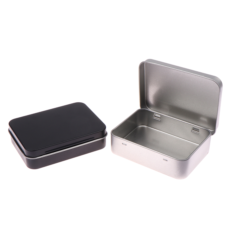 Siyah/Gümüş Buzlu Ev Tipi Demi - Tin Container Lid incelemesi ve fiyatı