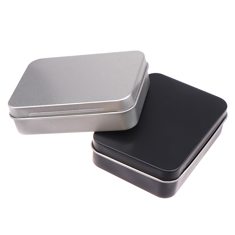 Siyah/Gümüş Buzlu Ev Tipi Demi - Tin Container Lid incelemesi ve fiyatı