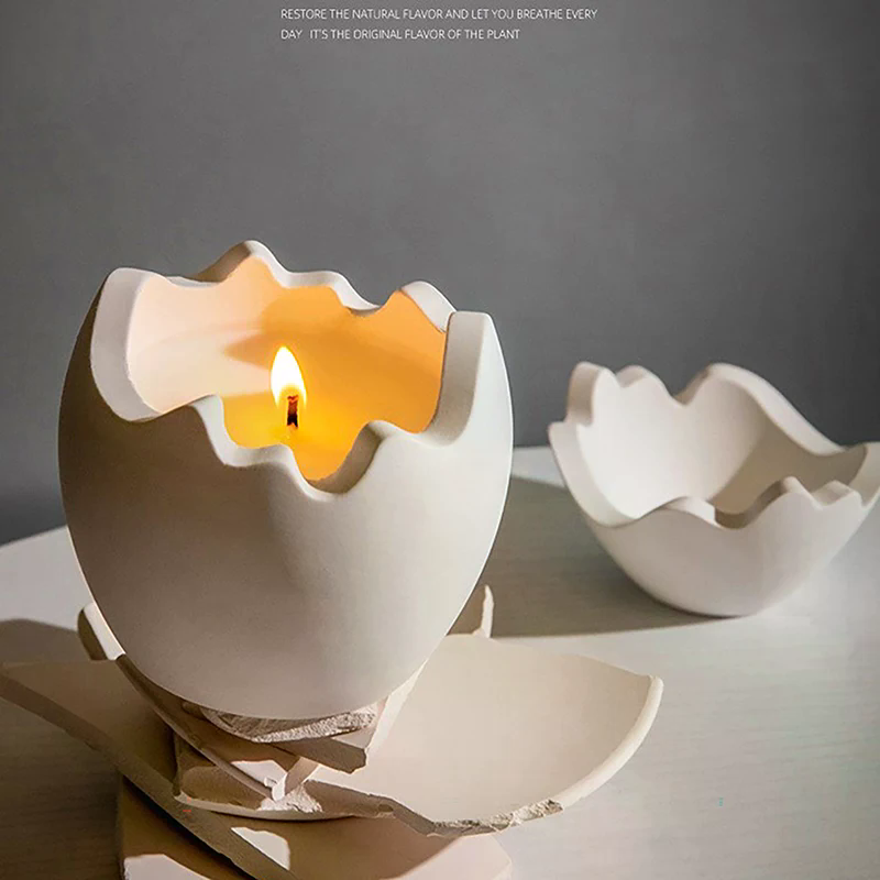Yeni Yumurta Şeklinde Mum Kabı - Candle Making Jars With Lids incelemesi ve fiyatı
