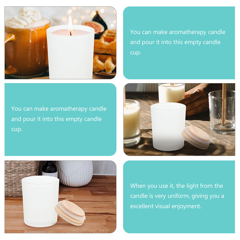 Boş Cam Kavanozlar, Ahşap Kapa - Candle Making Jars With Lids incelemesi ve fiyatı