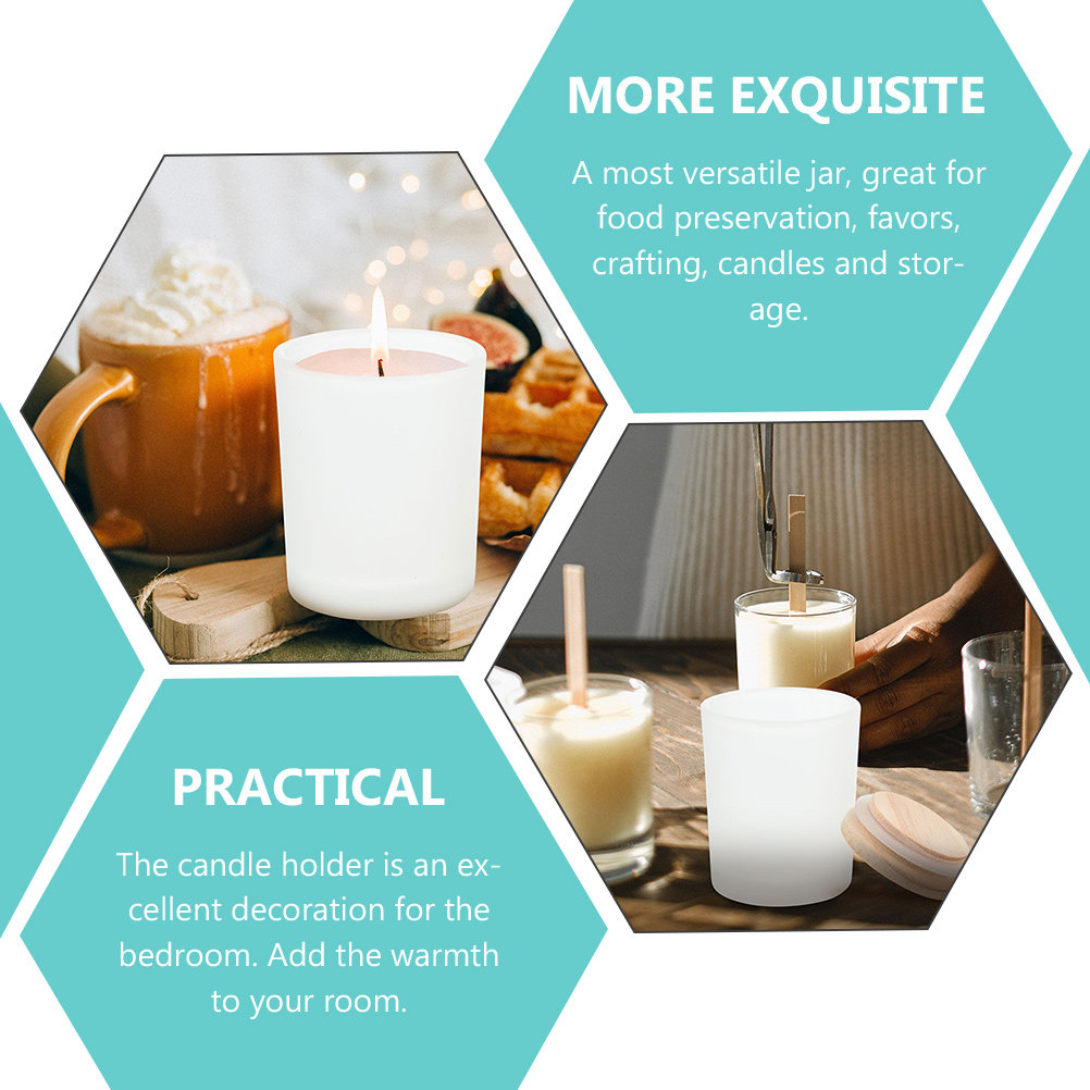Boş Cam Kavanozlar, Ahşap Kapa - Candle Making Jars With Lids incelemesi ve fiyatı