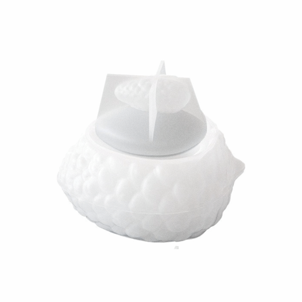 Silikon Noel Baba Şeklinde Sak - Candle Making Jars With Lids incelemesi ve fiyatı