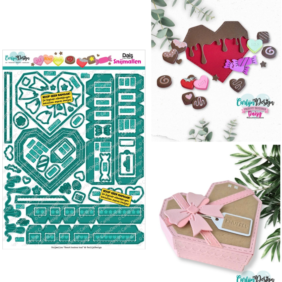 Kalp Bonbon Kutusu Unicorn Cho - Candle Making And Perfume incelemesi ve fiyatı