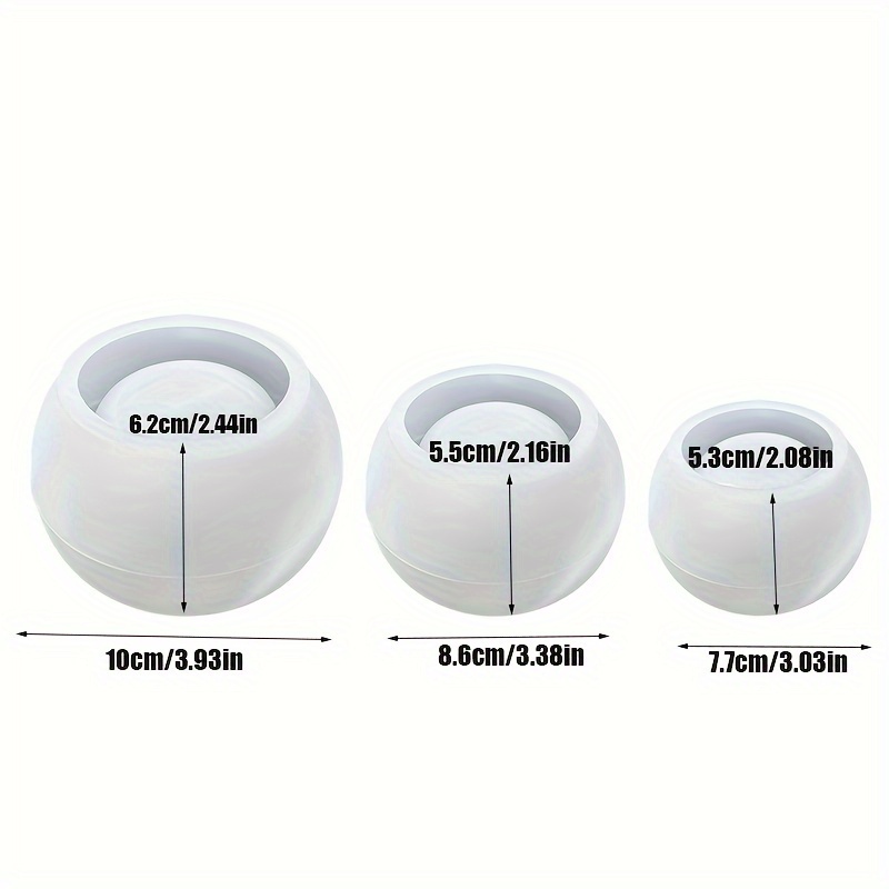 3 adet-yuvarlak saksı silikon  - Candle Making Jug incelemesi ve fiyatı