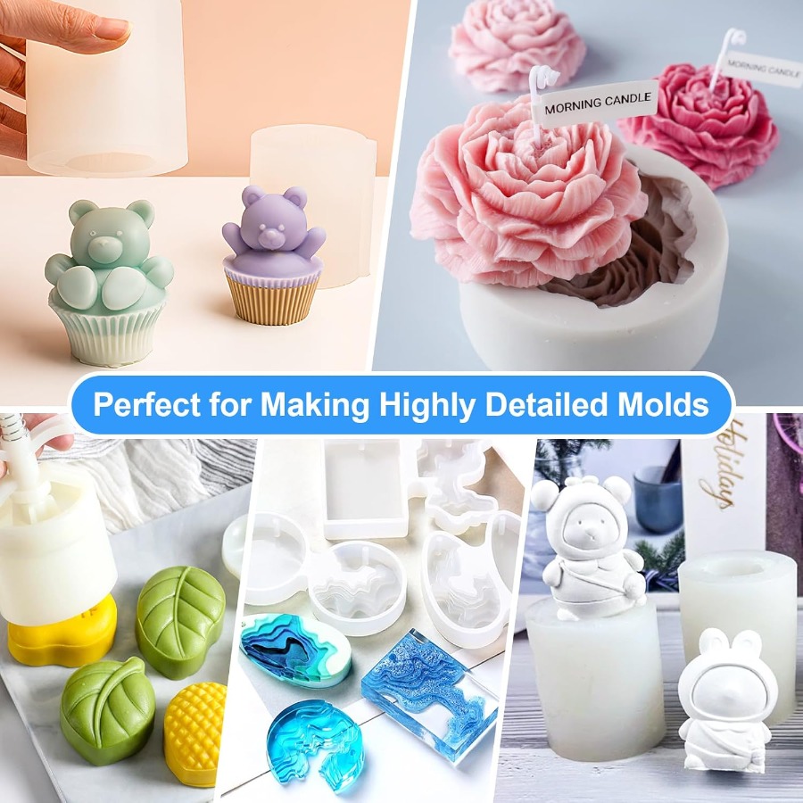 Silikon Kalıp Yapım Seti, 38,8 - Candle Making Kits incelemesi ve fiyatı